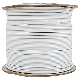 2-Core Bell Wire - White