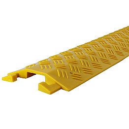 Cable Protector Ramp - Yellow Angle