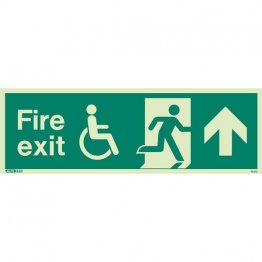 Wheelchair Fire Exit Up 4031
