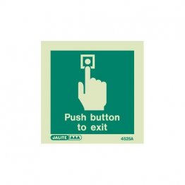 Push button to exit 4525