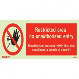 Restricted Area 8690