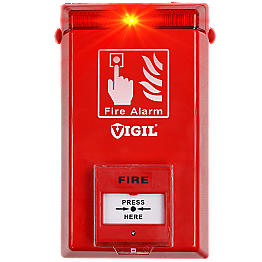 Vigil Temporary Fire Alarm with Call Point