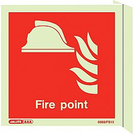 Wall Mounted Fire Point Marker