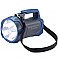3-in-1 Rechargeable LED Searchlight - Grey and Blue